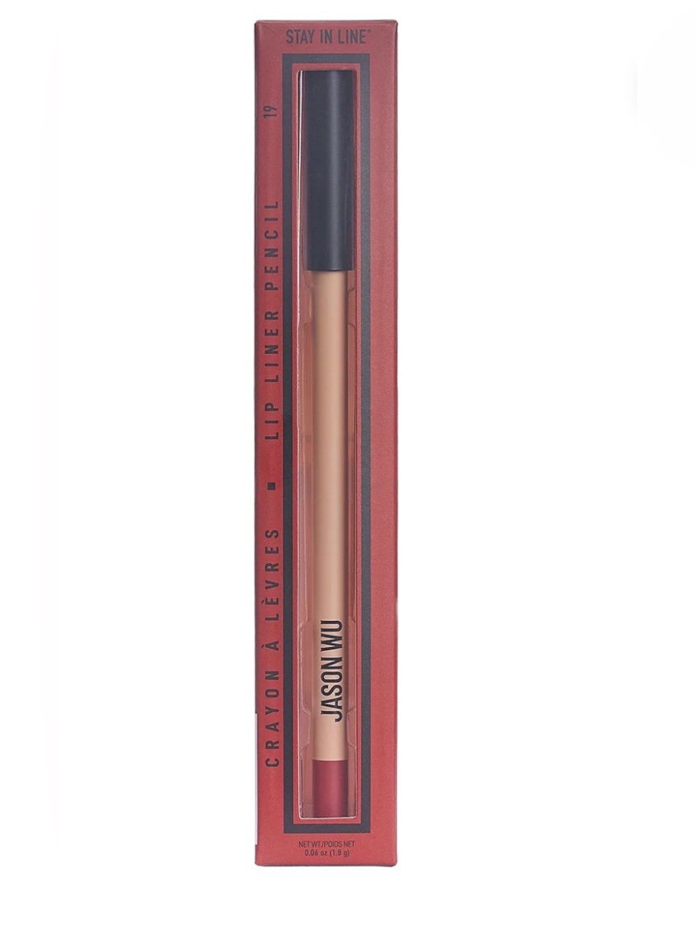 NWT 🆕 Jason Wu Lip Liner Pencil Stay in Line in 19 - True Red / Clean Korean